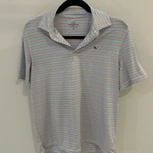 Boys Vineyard Vines XL stripped polo
